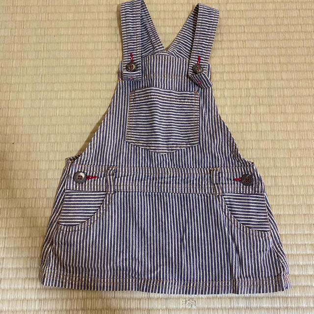 西松屋(ニシマツヤ)の西松屋 ジャンパースカート 95cm キッズ/ベビー/マタニティのキッズ服女の子用(90cm~)(スカート)の商品写真