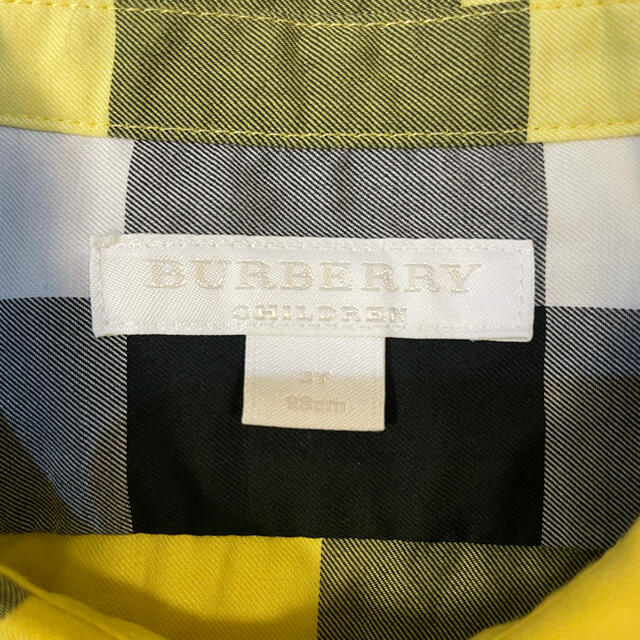 BURBERRY(バーバリー)のバーバリー　チェック　シャツ　キッズ　Burberry キッズ/ベビー/マタニティのキッズ服男の子用(90cm~)(Tシャツ/カットソー)の商品写真