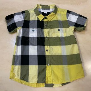 バーバリー(BURBERRY)のバーバリー　チェック　シャツ　キッズ　Burberry(Tシャツ/カットソー)