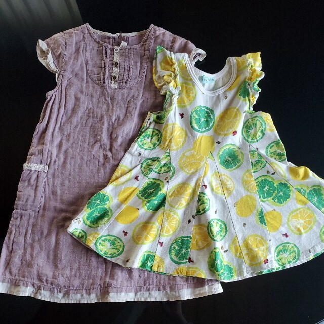 hakka kids(ハッカキッズ)のハッカキッズ120セット キッズ/ベビー/マタニティのキッズ服女の子用(90cm~)(ワンピース)の商品写真