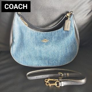 美品　レア　ＣＯＡＣＨ　コーチ ショルダーバック　花付き　肩掛け　レディース