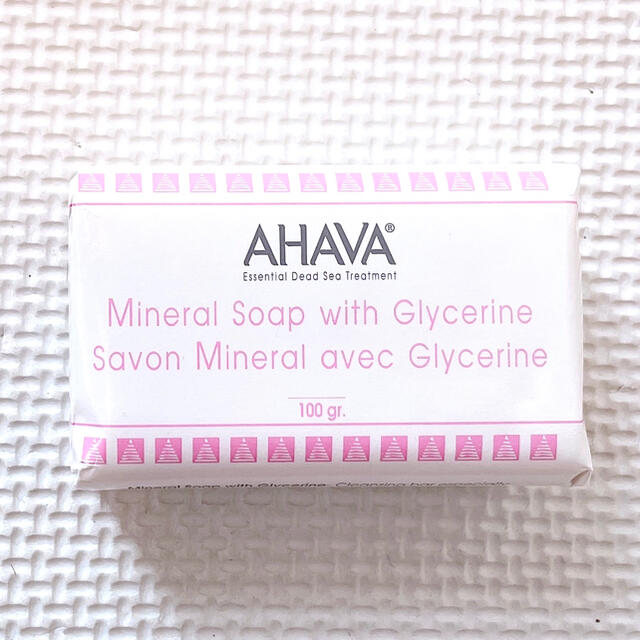 【新品未開封】★AHAVA★死海の石鹸★Mineral Soap コスメ/美容のボディケア(ボディソープ/石鹸)の商品写真