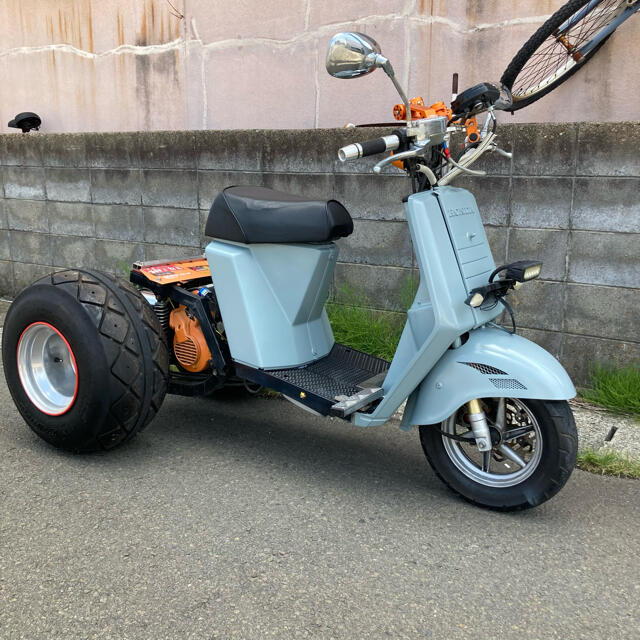 宮城県仙台市！ ホンダ ジャイロアップ ミニカー登録 モンスターバイク ワイド 自動車/バイクのバイク(車体)の商品写真