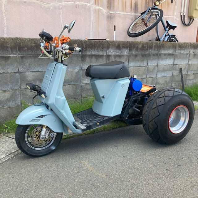 宮城県仙台市！ ホンダ ジャイロアップ ミニカー登録 モンスターバイク ワイド 自動車/バイクのバイク(車体)の商品写真