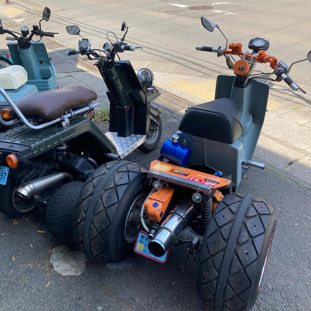 宮城県仙台市！ ホンダ ジャイロアップ ミニカー登録 モンスターバイク ワイド 自動車/バイクのバイク(車体)の商品写真