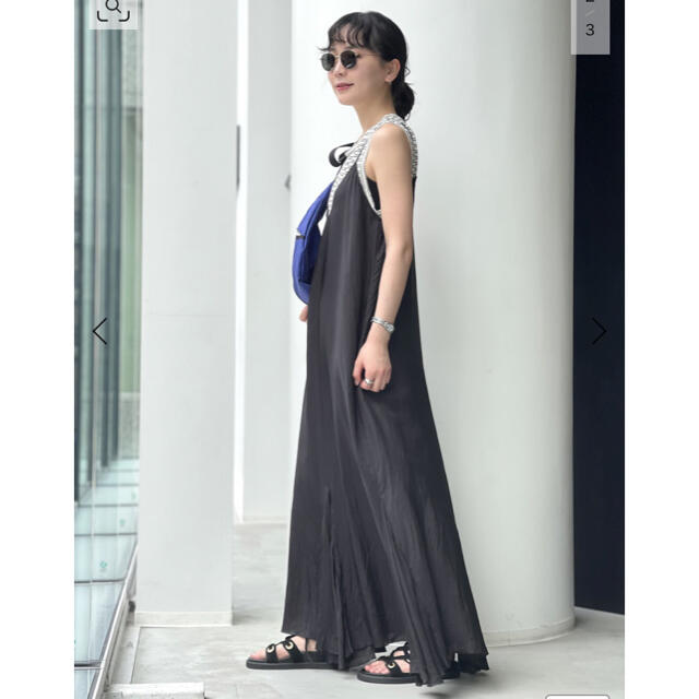 新品タグ付　New Wash Maxi One piece マキシワンピース