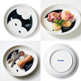 ビームス(BEAMS)の【MonoMaster 2021年2月号付録】ビームス 美濃焼の皿×2枚セット(食器)