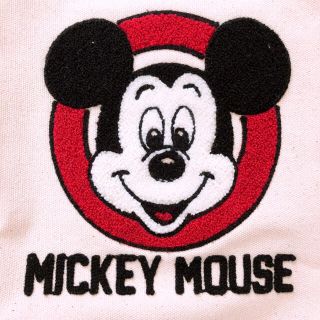 ディズニー ミッキーマウス ショルダーバッグ サガラ刺繍(ショルダーバッグ)