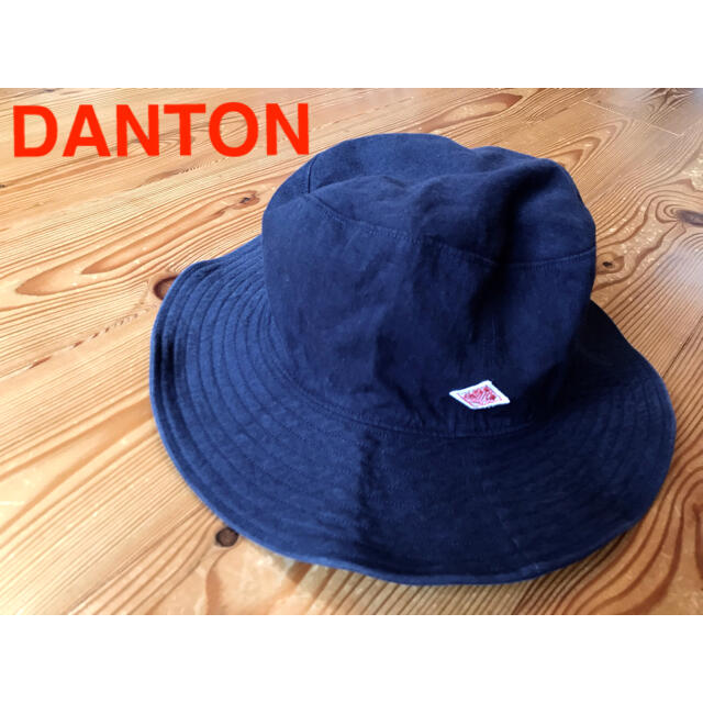 DANTON(ダントン)のDANTON コットンリネンハット ネイビー 帽子 綿麻 レディースの帽子(ハット)の商品写真