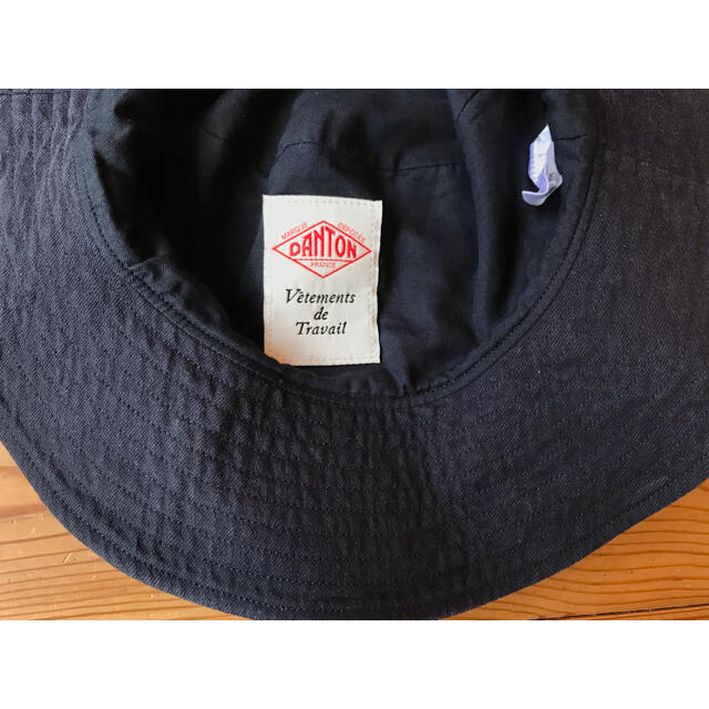 DANTON(ダントン)のDANTON コットンリネンハット ネイビー 帽子 綿麻 レディースの帽子(ハット)の商品写真