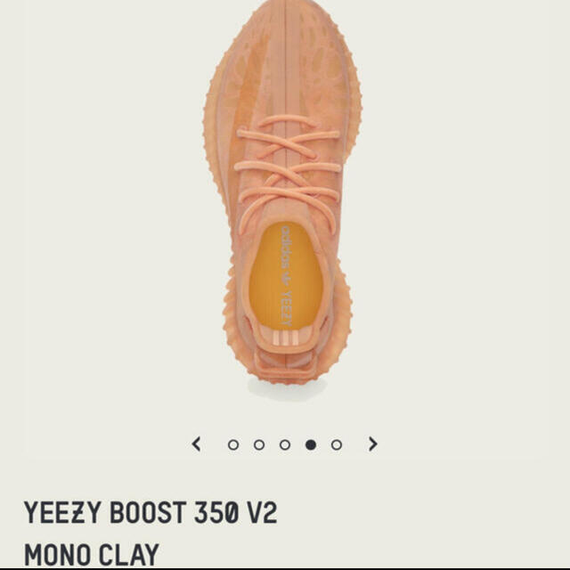 adidas(アディダス)のADIDAS YEEZY BOOST 350 V2 "MONO CLAY"  メンズの靴/シューズ(スニーカー)の商品写真