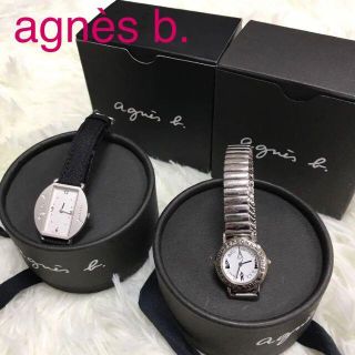 アニエスベー(agnes b.)の難有り 2点まとめ売り agnes b アニエスベー アナログ時計(腕時計)