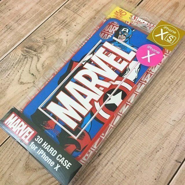 MARVEL(マーベル)のMARVEL iPhoneX/Xs 兼用 スマホケース MV93C スマホ/家電/カメラのスマホアクセサリー(iPhoneケース)の商品写真