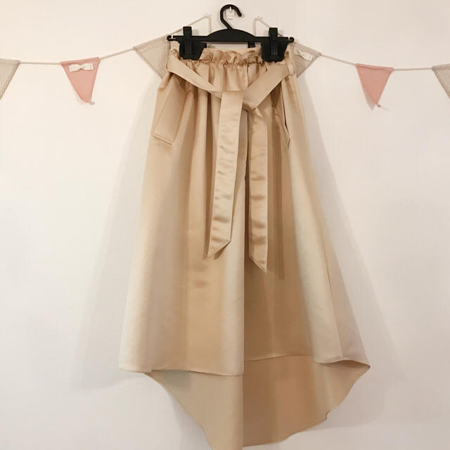 Honey mi Honey(ハニーミーハニー)のstain asymmetry skirt【10日・日曜まで値下げ！】 レディースのスカート(ロングスカート)の商品写真