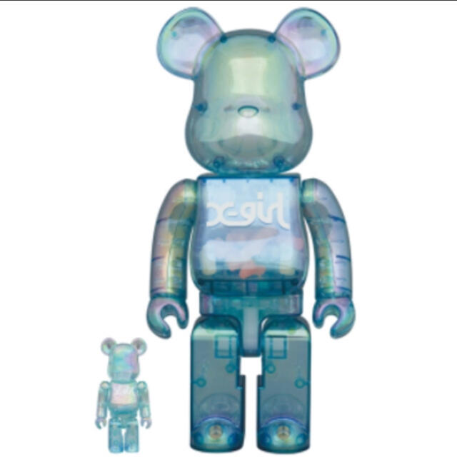 BE@RBRICK X-girl 2021 100％ & 400％ 新品未開封フィギュア