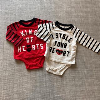 ベビーギャップ(babyGAP)のbaby GAP ロンパース 2着セット(ロンパース)