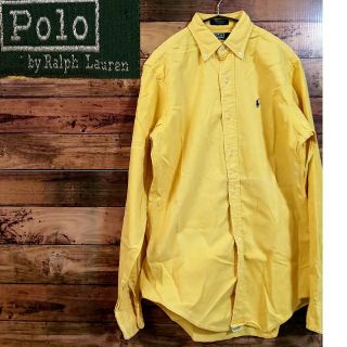 ポロラルフローレン(POLO RALPH LAUREN)のUSA製 ポロラルフローレンシャツ size L(シャツ)