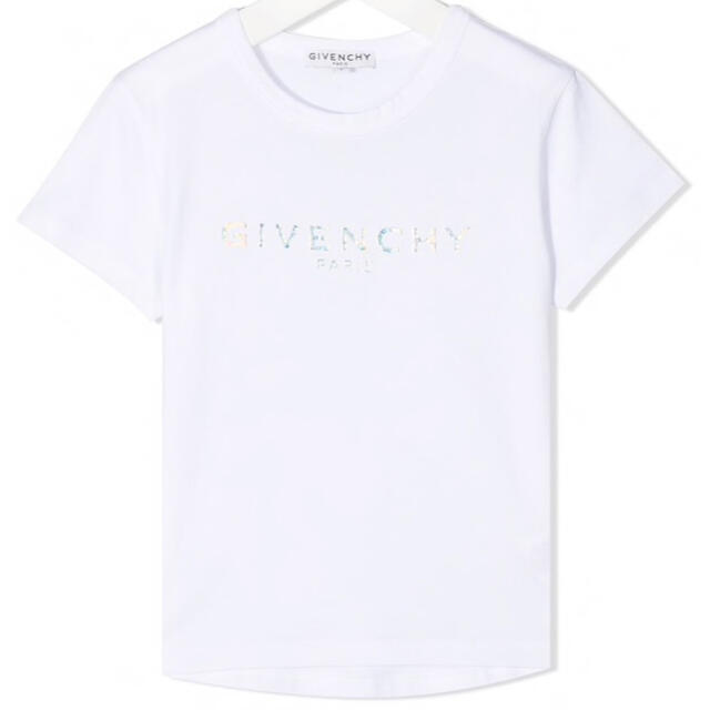 ジバンシィ　オーロラロゴTシャツ　ホワイト　12