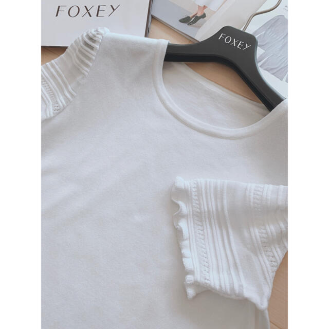 FOXEY Knit Tops 極美品 reneの通販 by mimi♡⃛|フォクシーなら