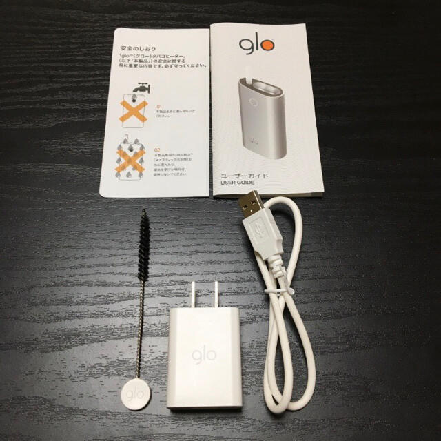 glo(グロー)のG2454番 glo 純正 本体 1本 灰　グレー メンズのファッション小物(タバコグッズ)の商品写真