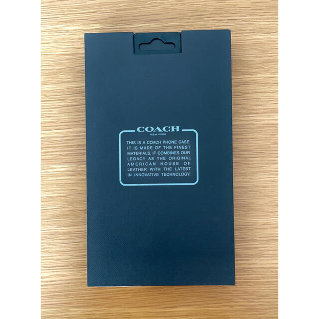 COACH(コーチ)の【新品未使用】COACH iPhoneケース iPhone12&12Pro スマホ/家電/カメラのスマホアクセサリー(iPhoneケース)の商品写真