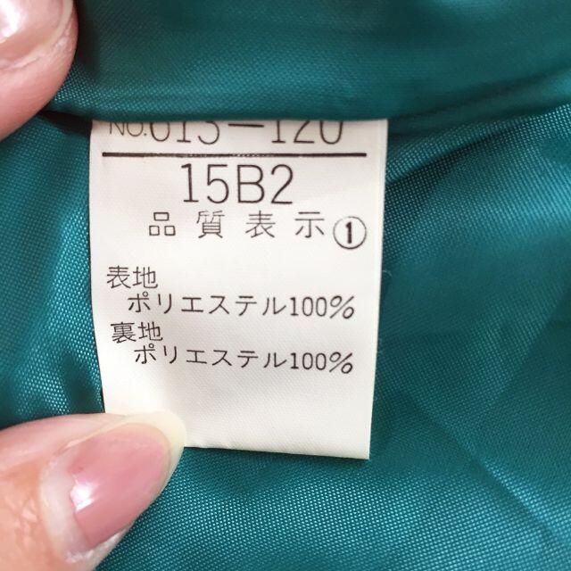 BON CHECK 水玉 アンサンブル風ワンピース ミモレ丈 肩パッドあり 15 レディースのワンピース(ロングワンピース/マキシワンピース)の商品写真