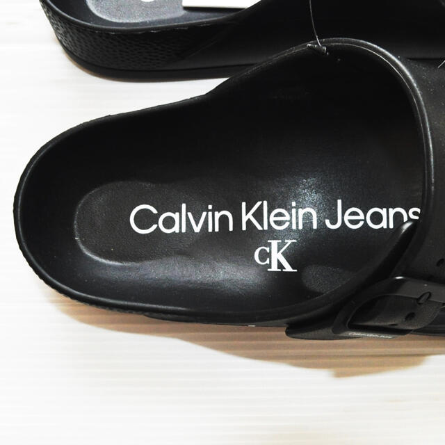 爆買い好評 Calvin Klein - CALVIN KLEIN JEANS/ COMFORT SANDALS ブラックの通販 by ねこ丸's shop｜カルバンクラインならラクマ 超歓迎国産