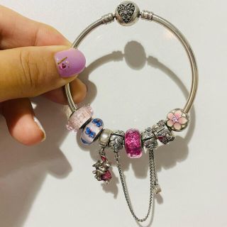 スワロフスキー(SWAROVSKI)のパンドラpandoraブレスレット(チャーム含め)(ブレスレット/バングル)