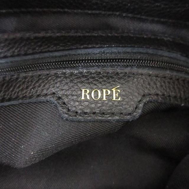 ROPE’(ロペ)のROPE チェーンハンドルミニバッグ 2WAY ショルダーバッグ 黒 ブラック レディースのバッグ(ショルダーバッグ)の商品写真