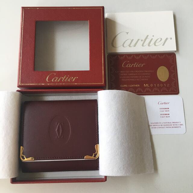 Cartier(カルティエ)の新品 未使用 カルティエ コインケース 小銭入れ 財布 レディースのファッション小物(コインケース)の商品写真