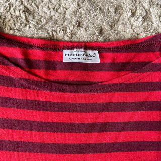 マリメッコ(marimekko)のmarimekko ボーダーティシャツ　北欧　可愛い　モダン(Tシャツ(長袖/七分))