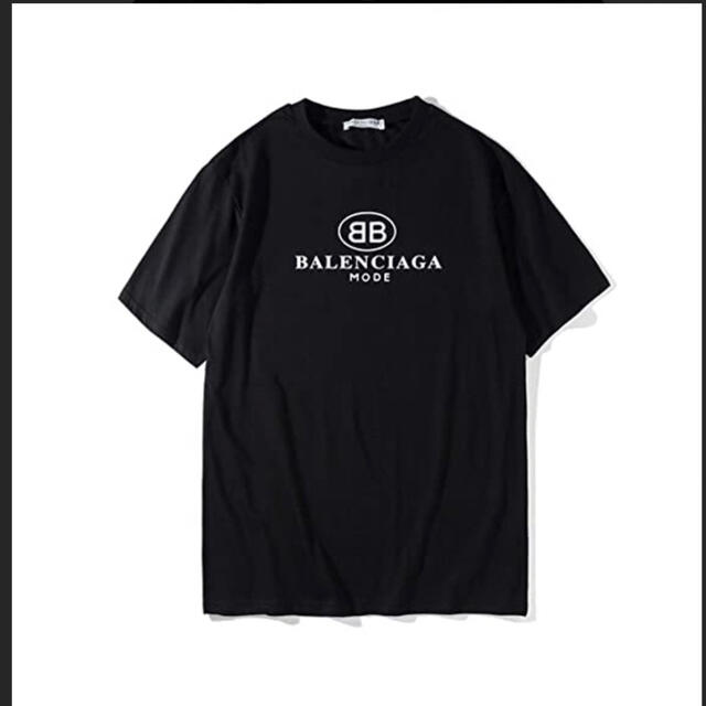 Balenciaga(バレンシアガ)のバレンシアガ　tシャツ　黒　ブラック メンズのトップス(Tシャツ/カットソー(半袖/袖なし))の商品写真