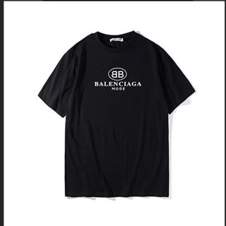 バレンシアガ(Balenciaga)のバレンシアガ　tシャツ　黒　ブラック(Tシャツ/カットソー(半袖/袖なし))