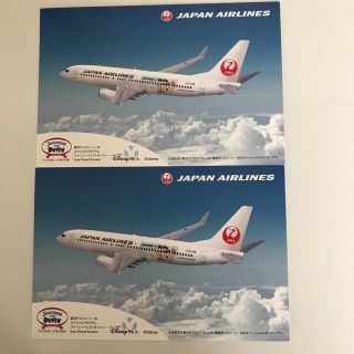 ジャル(ニホンコウクウ)(JAL(日本航空))のJAL×Duffyポストカード2枚(写真/ポストカード)