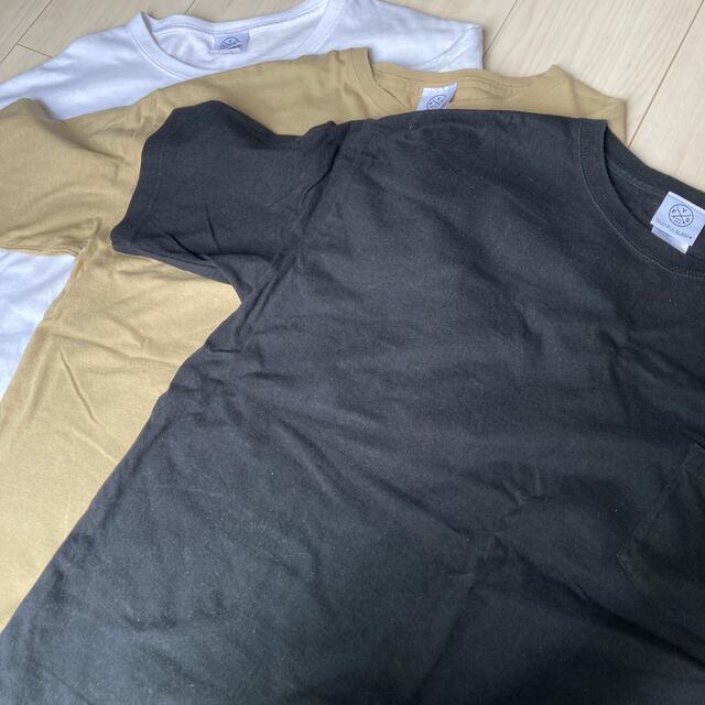 YouthFUL SURF(ユースフルサーフ)のYouthFULSURF ポケット付ビックTシャツ３点セット メンズのトップス(Tシャツ/カットソー(半袖/袖なし))の商品写真