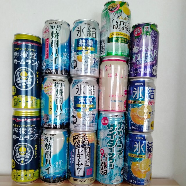 ビール＆チューハイまとめ売り 食品/飲料/酒の酒(ビール)の商品写真