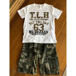 ギャップキッズ(GAP Kids)のTシャツand短パンセット　呪術廻戦ブロマイド付(Tシャツ/カットソー)