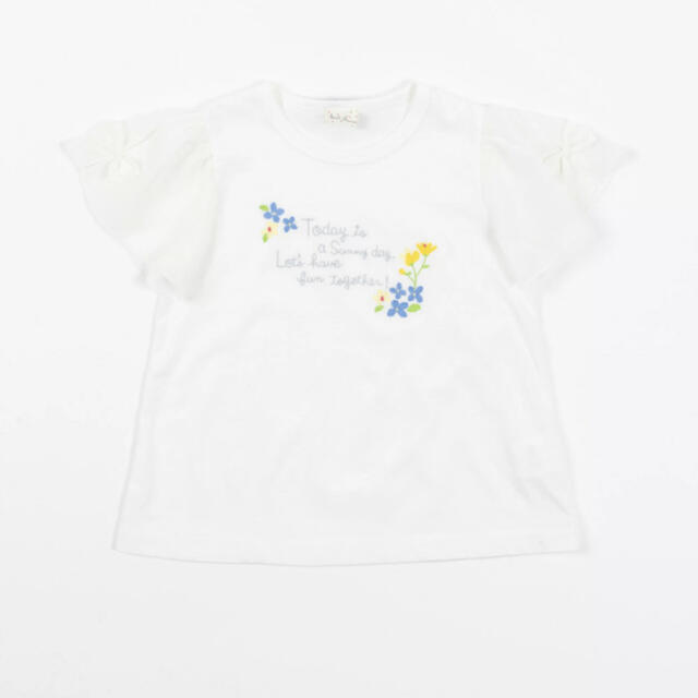 KP(ニットプランナー)の【新作】KP 女の子半袖Tシャツ 130 キッズ/ベビー/マタニティのキッズ服女の子用(90cm~)(Tシャツ/カットソー)の商品写真