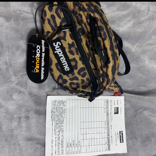 supreme Waist Bag Leopard 20aw 20fw