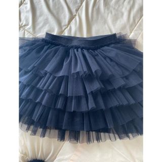 ザラキッズ(ZARA KIDS)のぴぃーこ様専用　ZARAチュールスカート　黒　130(スカート)