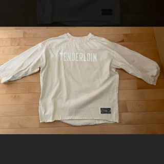 テンダーロイン(TENDERLOIN)のテンダーロイン　FOOTBALL SHT オフホワイト ナチュラル　XL(Tシャツ/カットソー(七分/長袖))