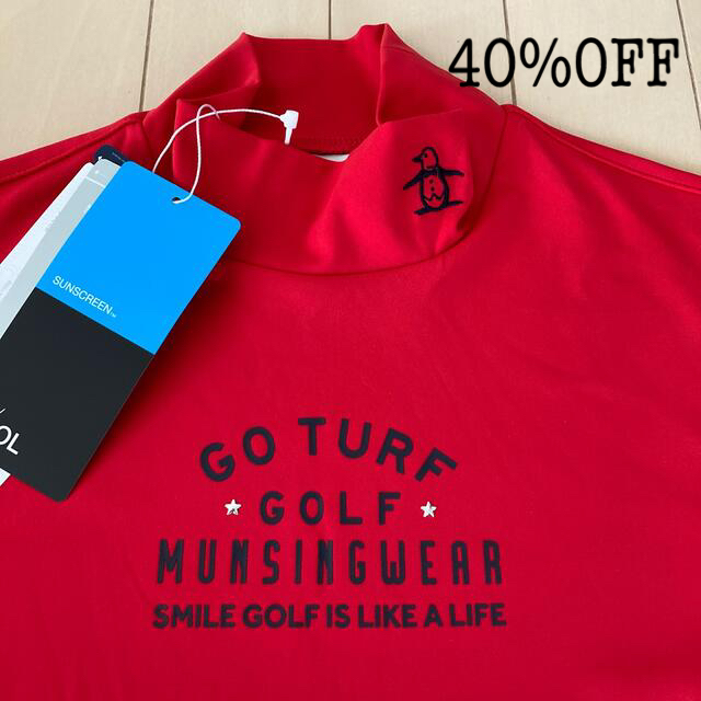 ウエア40%OFF Munsing wear マンシング女性用　サイズM ハイネック