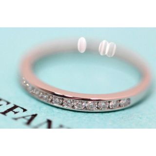 ティファニー(Tiffany & Co.)の値下げ可能　ティファニー エタニティ ハーフダイヤPt950チャネルセッティング(リング(指輪))