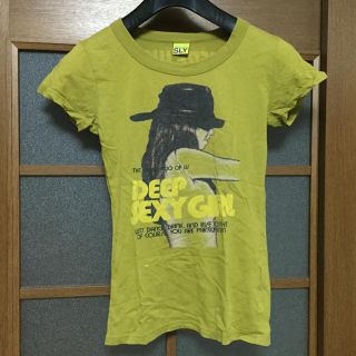 スライ(SLY)の送料別▶︎送料込み‼︎ スライ からし色 細身Tシャツ(Tシャツ(半袖/袖なし))