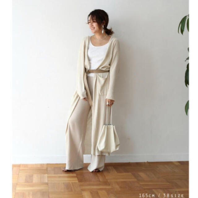 TODAYFUL(トゥデイフル)の最終値下げ！新品未使用　TODAYFUL Silk Knit Cardigan レディースのトップス(カーディガン)の商品写真