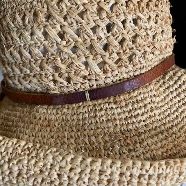genten(ゲンテン)のゲンテン　ラフィア　ハット　お値下げ レディースの帽子(麦わら帽子/ストローハット)の商品写真
