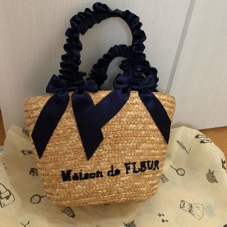 メゾンドフルール(Maison de FLEUR)のメゾンドフルール　未使用カゴバック(かごバッグ/ストローバッグ)