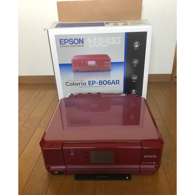 EPSON(エプソン)のEPSON  Colorio EP-806AR スマホ/家電/カメラのPC/タブレット(PC周辺機器)の商品写真