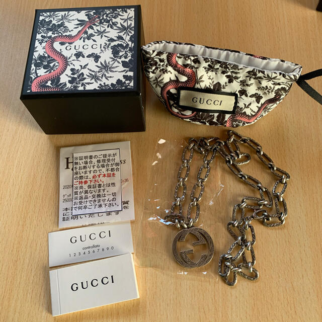 【超特価sale開催】 Gucci - GUCCI インターロッキングG ネックレス ネックレス - covid19.ins.gov.mz