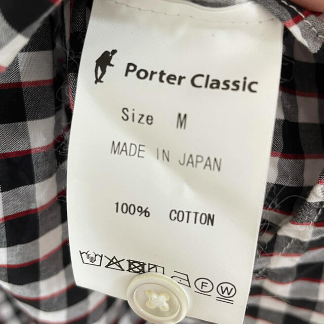 porter classic 20AW ロールアップシャツ ブラック Mサイズ 2